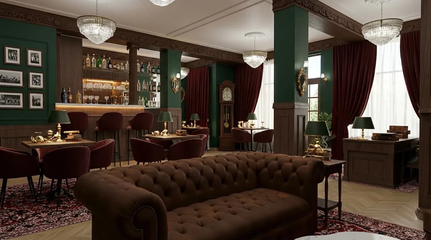 Salon Ambasade Gentlemen's Club Serbia